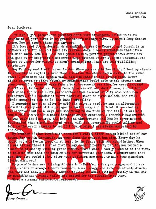 Title details for Overqualified by Joey Comeau - Available